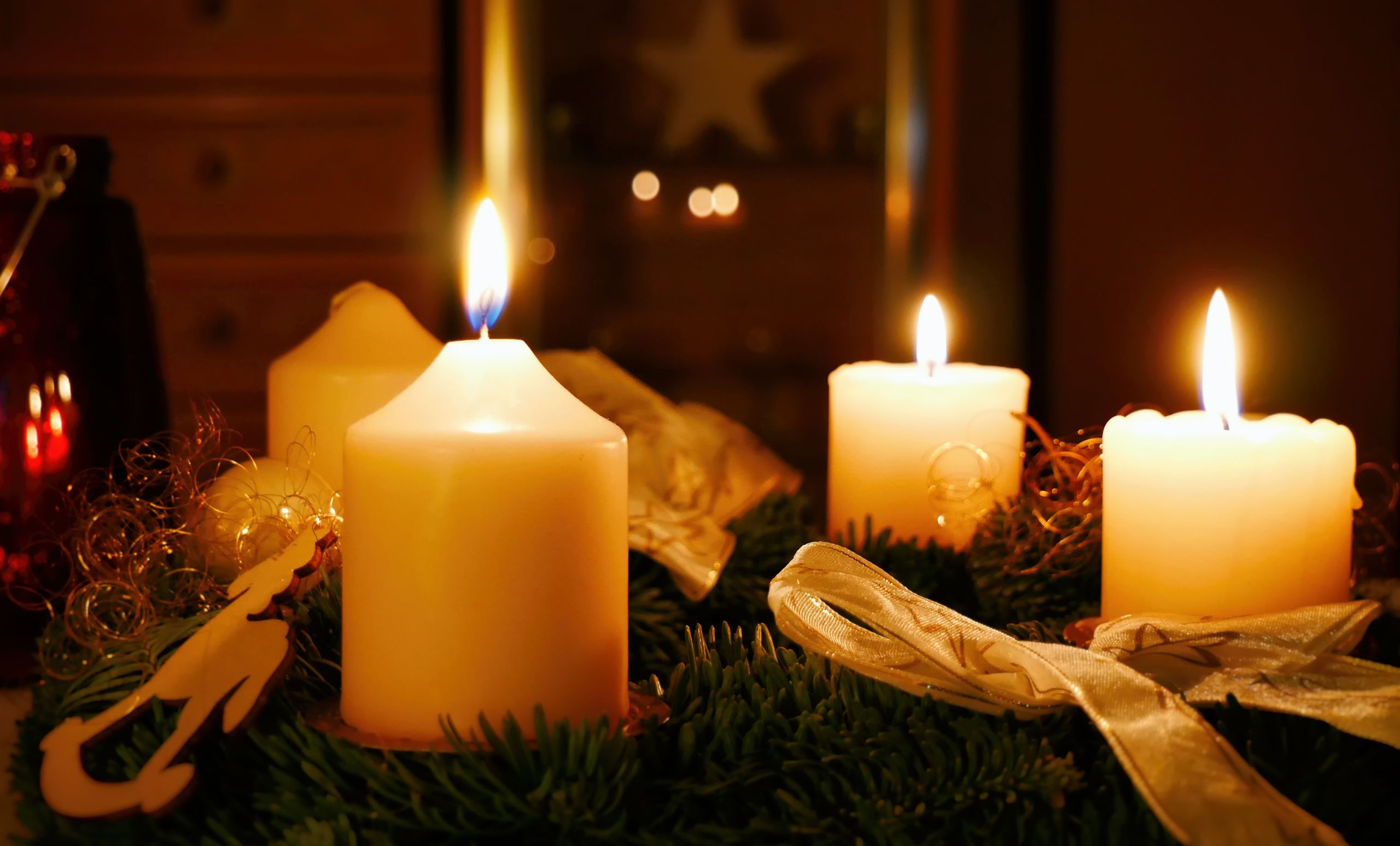 Christmas candles